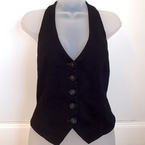 Bebe black vest. Small